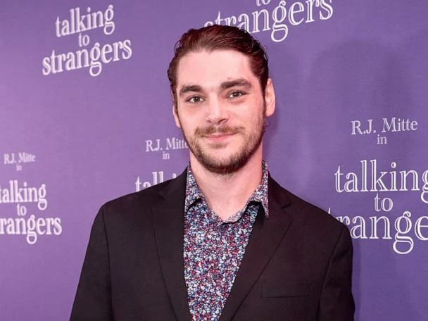 RJ Mitte attends a screening of "Talking To Strangers" at Fine Arts Theatre, Sept. 30, 2026, in Beverly Hills